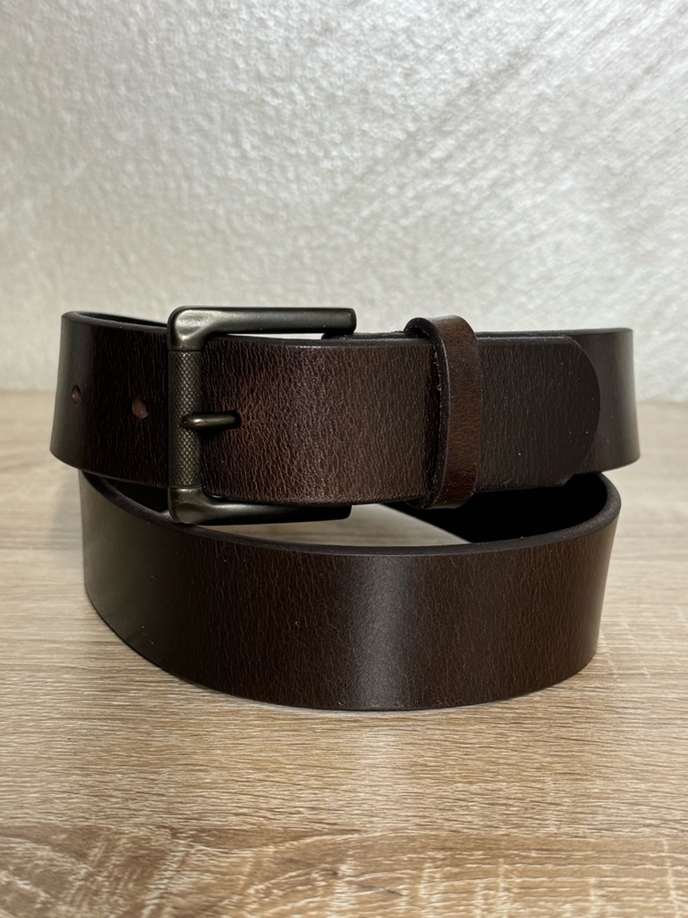 Banana Republic dark brown leather belt Size M (34)